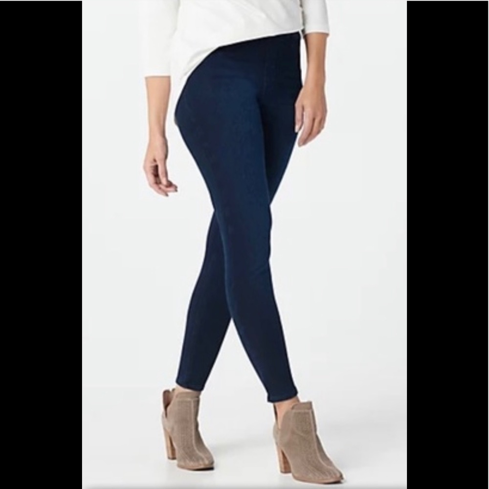 SPANX Blue Jeggings with Stretchy Fit